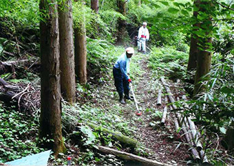 坂東九番慈光寺の自然と景観を守る