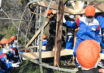 どんぐり山の環境保全、里山の素晴らしさを次世代に伝える