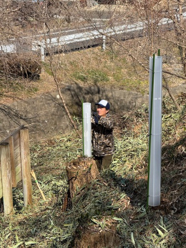 谷組花の会、日影谷地区の里山再生と景観保全