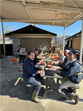 谷組花の会、日影谷地区の里山再生と景観保全